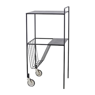 Serveringsvagn House Doctor Use 750 mm Svart