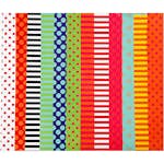Glanspapper Creativ Company Mixade Färger Mönstrade 24x32 cm 50 Mix Ark/1 Förp