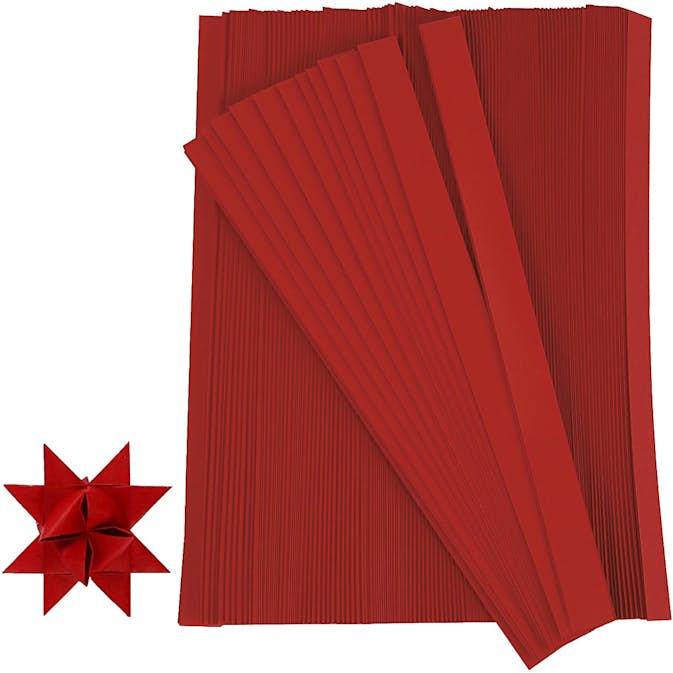 Stjärnstrimlor Creativ Company LxDxB 45x4,5x1 cm 500 Strimlor/1 Förp