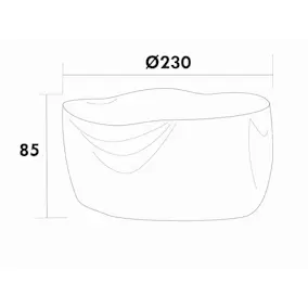 Möbelskydd Hillerstorp Matgrupp Ø230 Cm