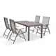 Matgrupp Utomhus LifestyleGarden Solana 163 cm 4 positionsstolar