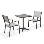 Loungegrupp LifestyleGarden Solana bistrobord + 2 carverstolar