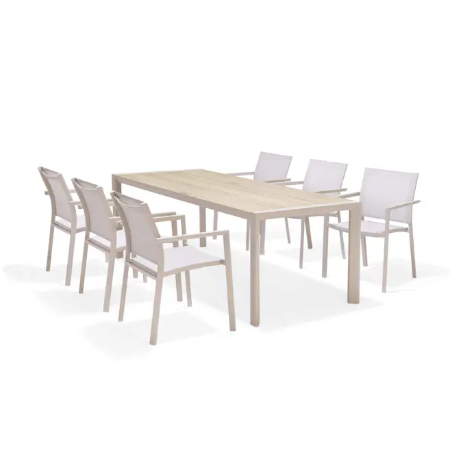 Matgrupp Utomhus LifestyleGarden Urbanite 205 cm 6 karmstolar