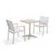 Caféset LifestyleGarden Urbanite bistrobord + 2 carverstolar