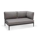 Loungegrupp LifestyleGarden TOPAZ U-set 2: vänster/höger 2-sitssoffa x 3