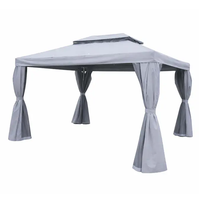 Paviljong Baltic Garden SUNSET 3x4 m, grå