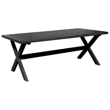 Trädgårdsbord Baltic Garden Oxford 220 Svart