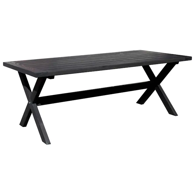 Trädgårdsbord Baltic Garden Oxford 220 Svart