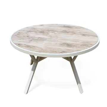 Trädgårdsbord Baltic Garden Palermo rund Ø130 cm