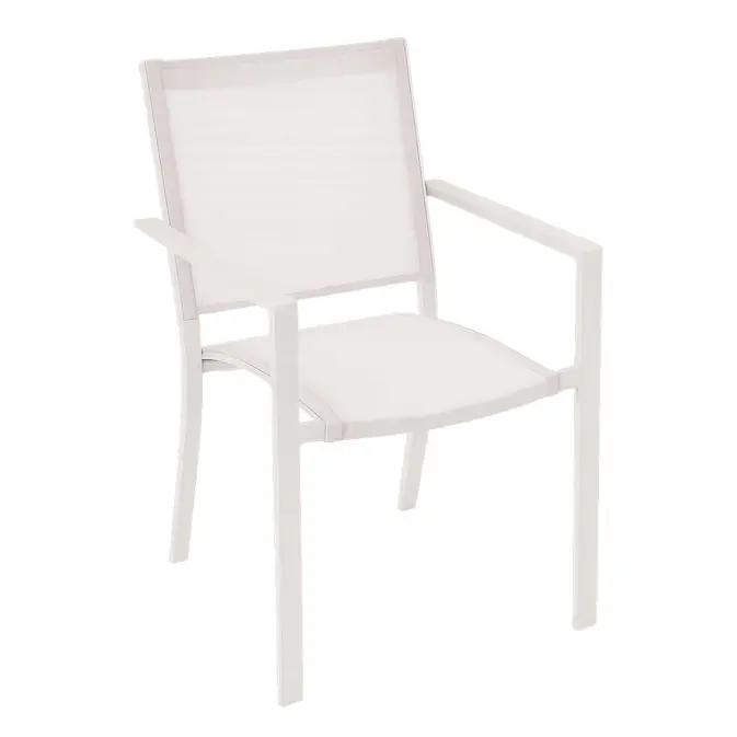 Trädgårdsfåtölj Baltic Garden Palermo 4-pack, beige/sand