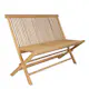 Trädgårdsbänk Baltic Garden Milano fällbar bänk 120 cm