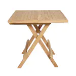 Trädgårdsbord Baltic Garden Tropea fällbart sidobord 50 cm