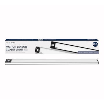 Lampa med Rörelsesensor Yeelight Closet Light, Silver- Smart Belysning