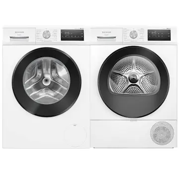 Tvätt- och Torkpaket Siemens WM14N29PDN + WT45HV0EDN