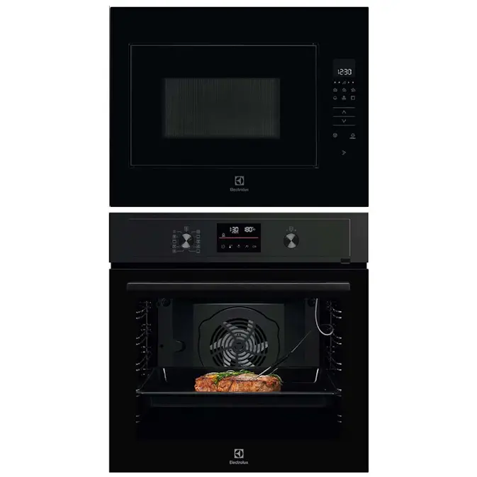 Ugn- och Mikropaket Electrolux COP800B + KMFD264NB