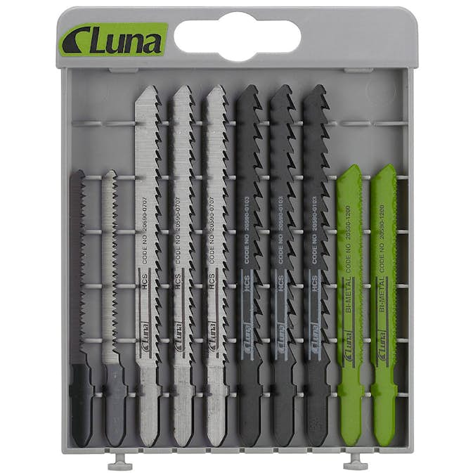 Sticksågbladsats Luna Tools 10-Delar