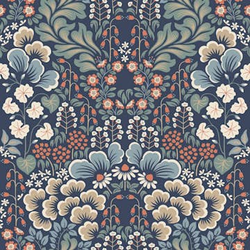 Tapet Boråstapeter Hanna Werning Blomstervall 2097