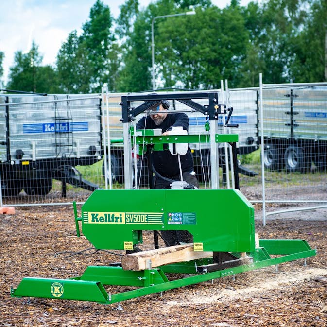 Sågverk Kellfri Eldrivet