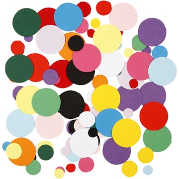 Kartongmosaik Creativ Company Rund 1 Förp