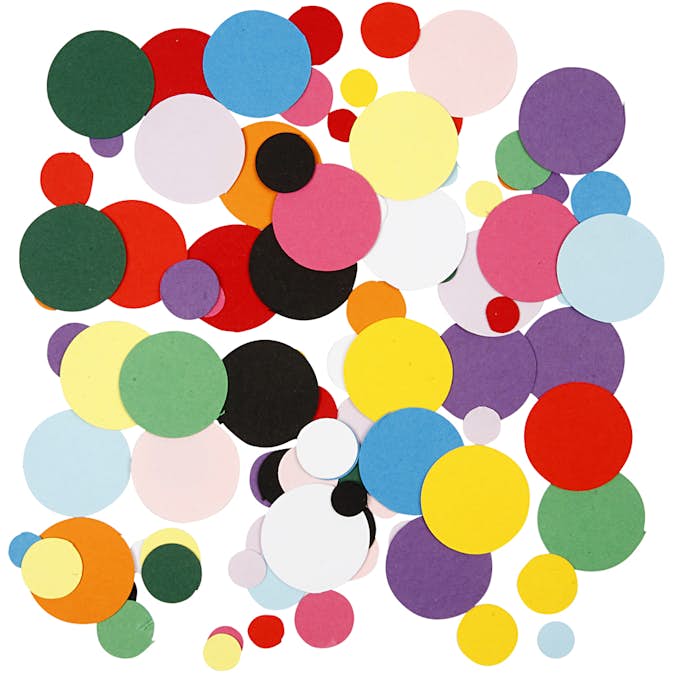 Kartongmosaik Creativ Company Rund 1 Förp