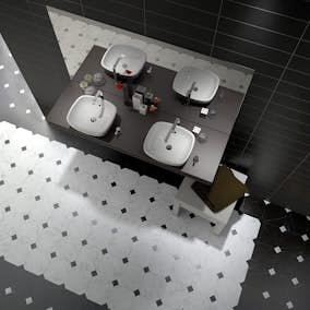 Klinker Lhådös Life Vit Marmor 20x20 cm