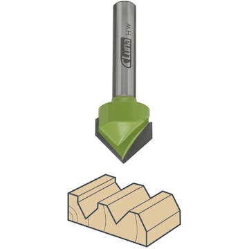 V-fräsar Luna Tools För Trä