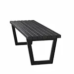 Bänk/bord PLUS Siesta Living 150 cm Svart