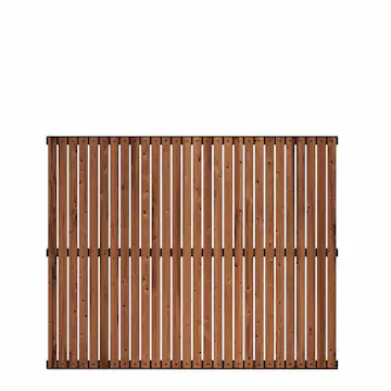 Staket PLUS Saga ThermoWood 150 x 120 cm