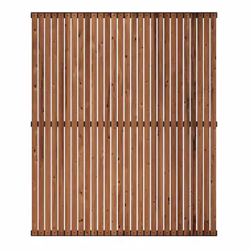 Staket PLUS Saga ThermoWood 150 x 180 cm