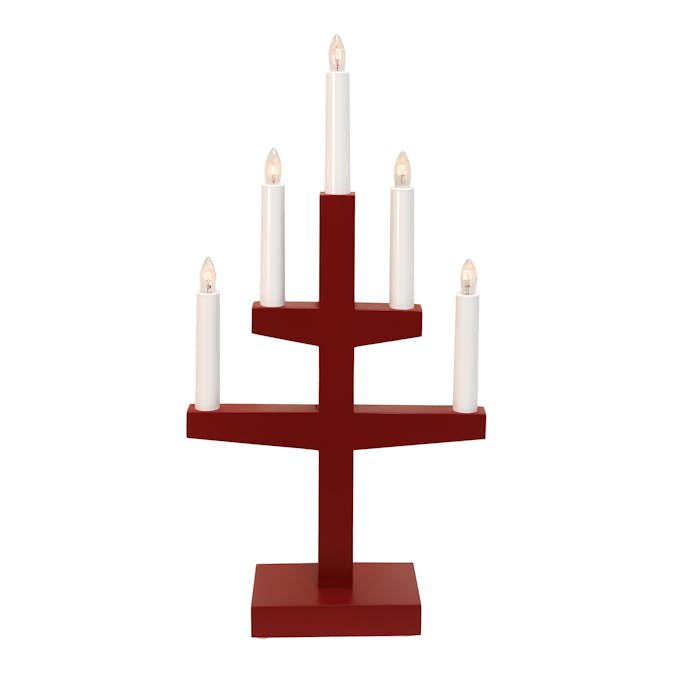 Adventsljusstake Star Trading Trapp