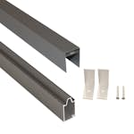 Topp/bottenskena Hortus Aludesign För 60x60 cm Stolpe Premium