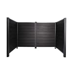 Staket Hortus Till Sopkärl Komposit Roma 121x256x95 cm