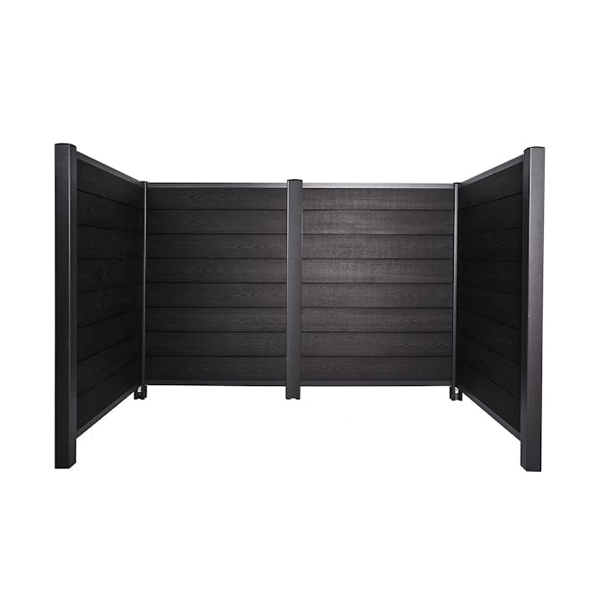 Staket Hortus Till Sopkärl Komposit Roma 121x256x95 cm