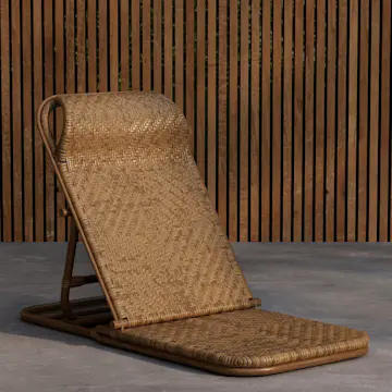 Solsäng Venture Home Ellie Fällbar Portabel Rottingstol