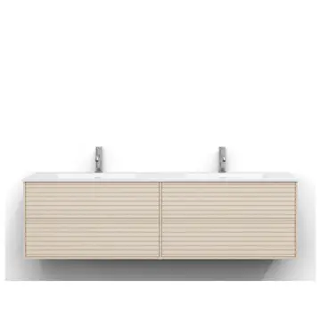 Tvättställsskåp Svedbergs Epos 160x45 med 2+2 Lådor