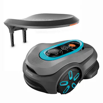 Robotgräsklippare Gardena Smart Sileno Sense 400 Utan Slinga Paket Med Robothus