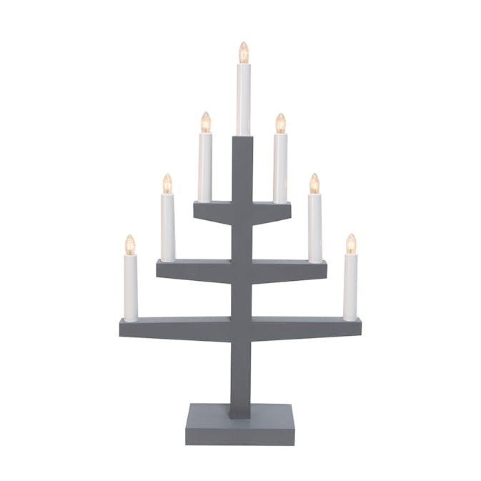 Ljusstake Star Trading Trapp 7-armad Adventsljusstake