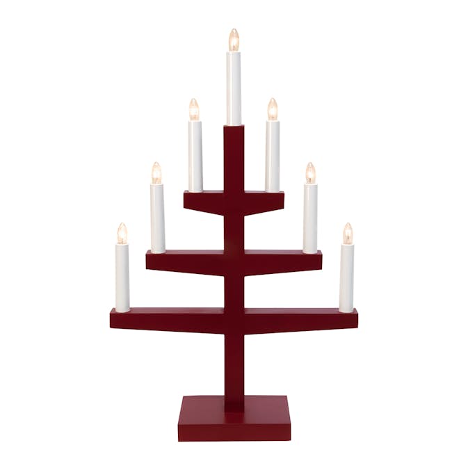 Ljusstake Star Trading Trapp 7-armad Adventsljusstake