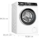 Frontmatad Tvättmaskin Siemens iQ300 WM14N08LDN 8 Kg