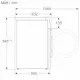 Frontmatad Tvättmaskin Siemens iQ300 WM14N08LDN 8 Kg