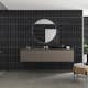 Våtrumsskiva Fibo 2124-M0830 HG Black Gloss 10x620x2400 mm