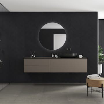 Våtrumsskiva Fibo 2127-M78 S Dark Ash 10x620x2400 mm