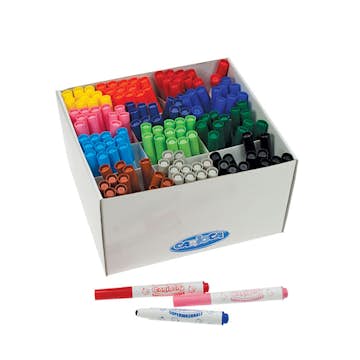 Tuschpennor ABA Skol Super Baby 144 Pennor I 12 Färger