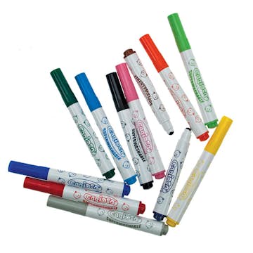 Tuschpennor ABA Skol Super Baby 12 Färger