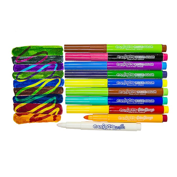 Tuschpennor ABA Skol Magiska 9 Färger