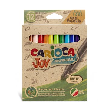 Tuschpennor ECO 2,8 mm 12 färger