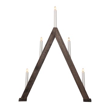 Ljusstake Star Trading Albo 5-armad Adventsljusstake