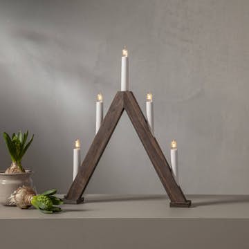 Adventsljusstake Star Trading Albo 5 Ljus