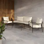 Loungeset Venture Home Taromina Soffgrupp Utomhus i Aluminium