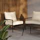 Loungeset Venture Home Taromina Soffgrupp Utomhus i Aluminium
